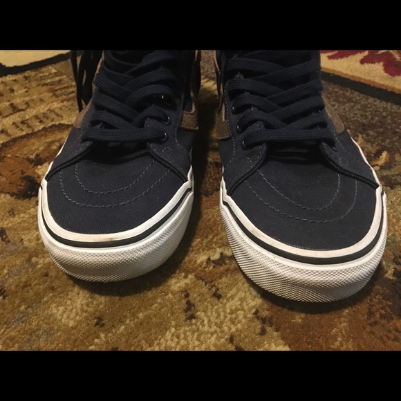 COPY - Vans high too navy blue size 6.5 ( womens 8) - Picture 6 of 8